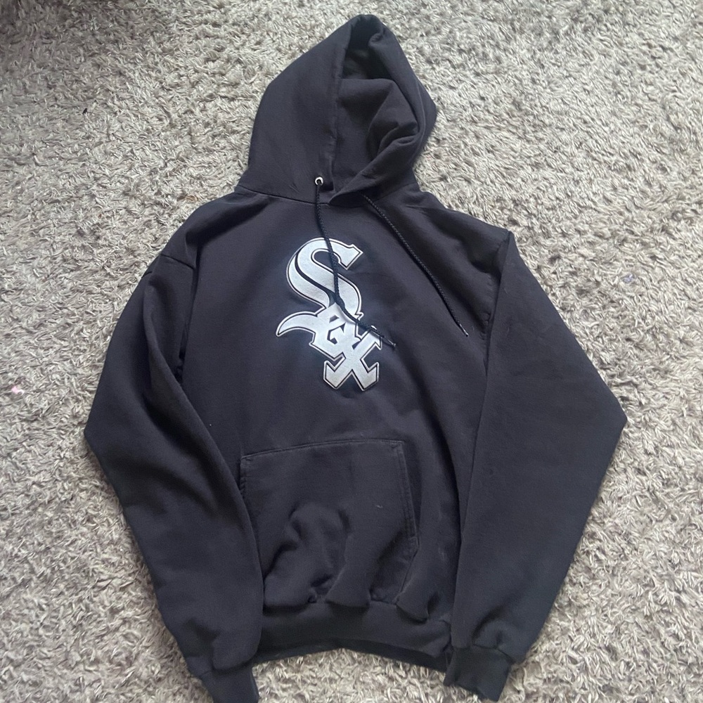 White socks hoodie